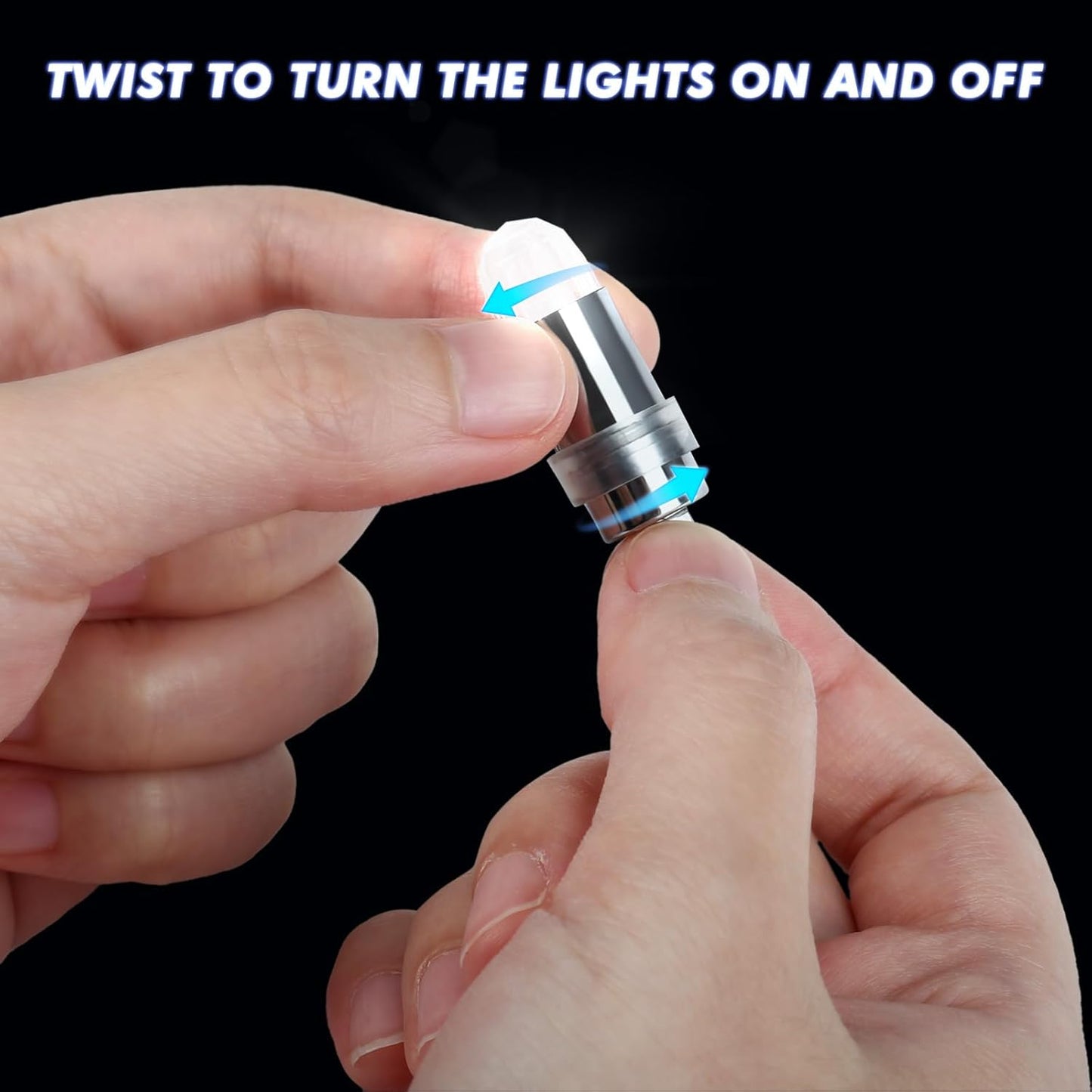 24x Battery Operated LED Party Lights Bulbs for Paper Lantern Balloons Party Decoration, Waterproof - White