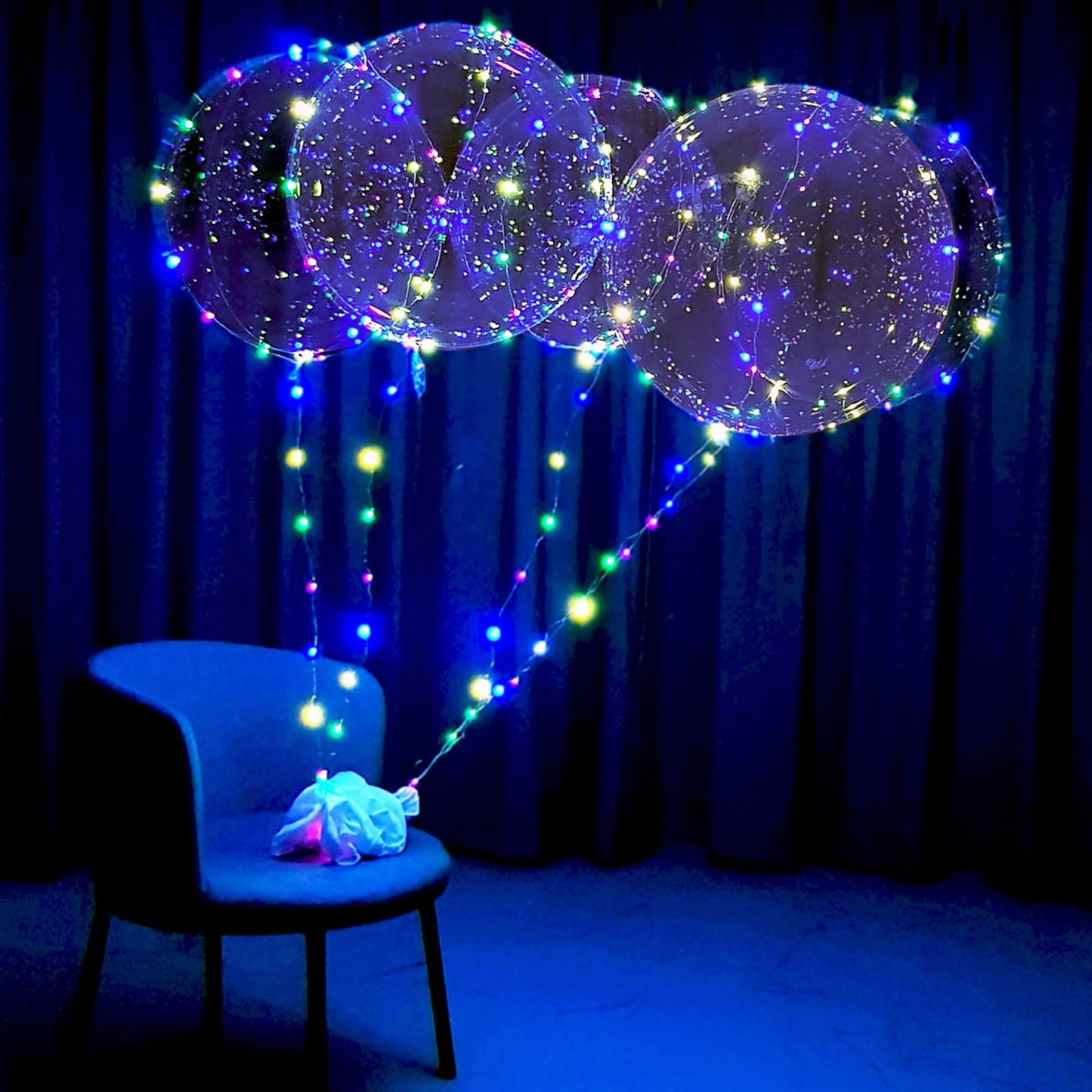 Reusable Light Up Balloons for Weddings and Birthdays
