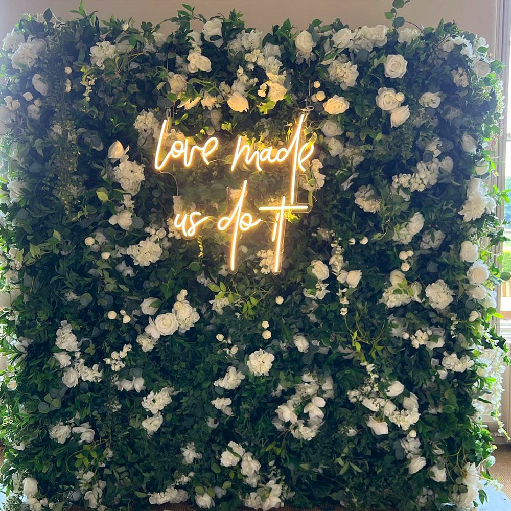 Love Made Us Do It Neon Signs, Neon Signs LED Neon Light Sign
