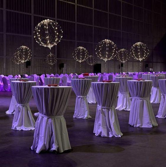 Reusable Led Balloon Wedding Centerpieces Ideas