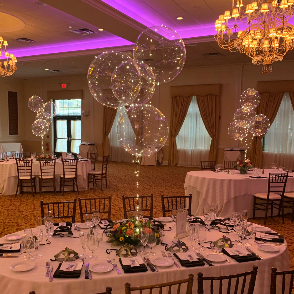 Reusable LED Balloons for Weddings & Prom