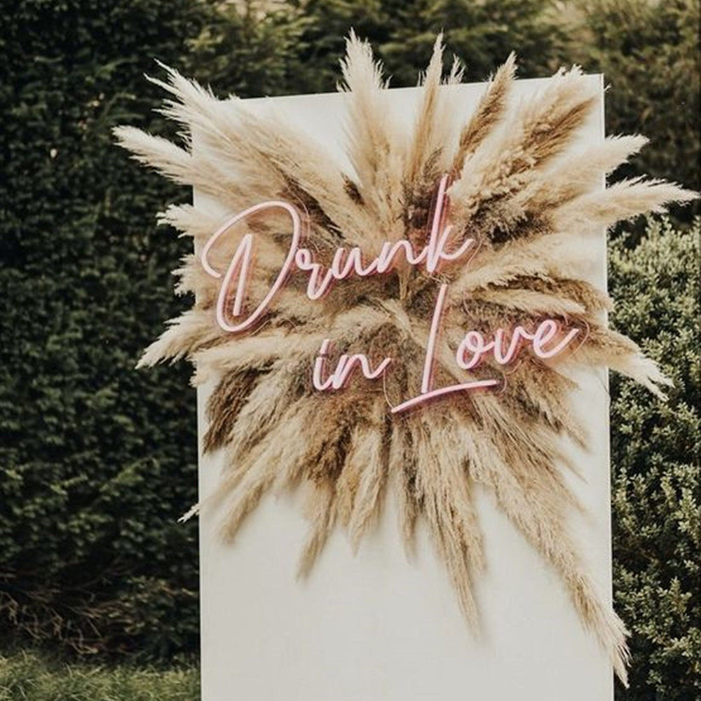 Large Drunk In Love Neon Signs Perfect for Weddings and Home