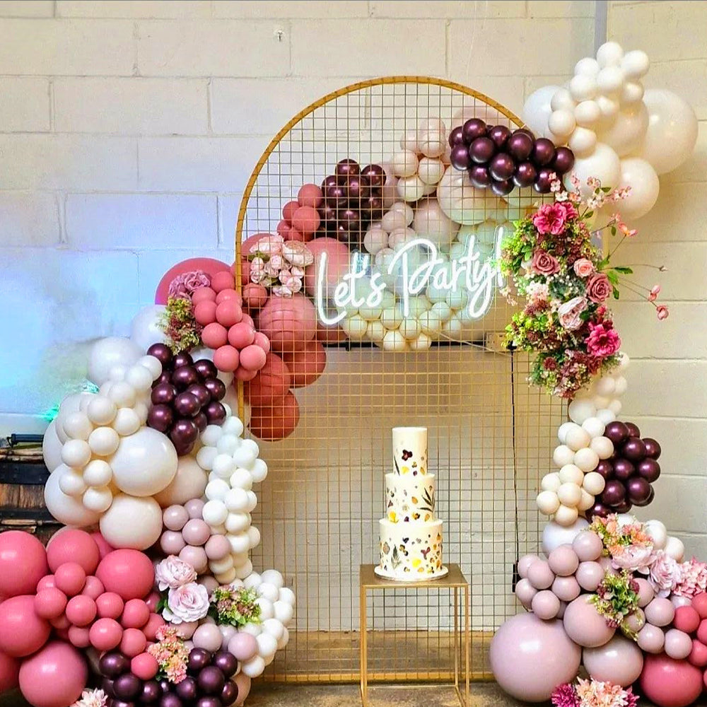Let's Party Neon Signs, Customized Neon Signs for Party, Dimmable Neon Light up Lights