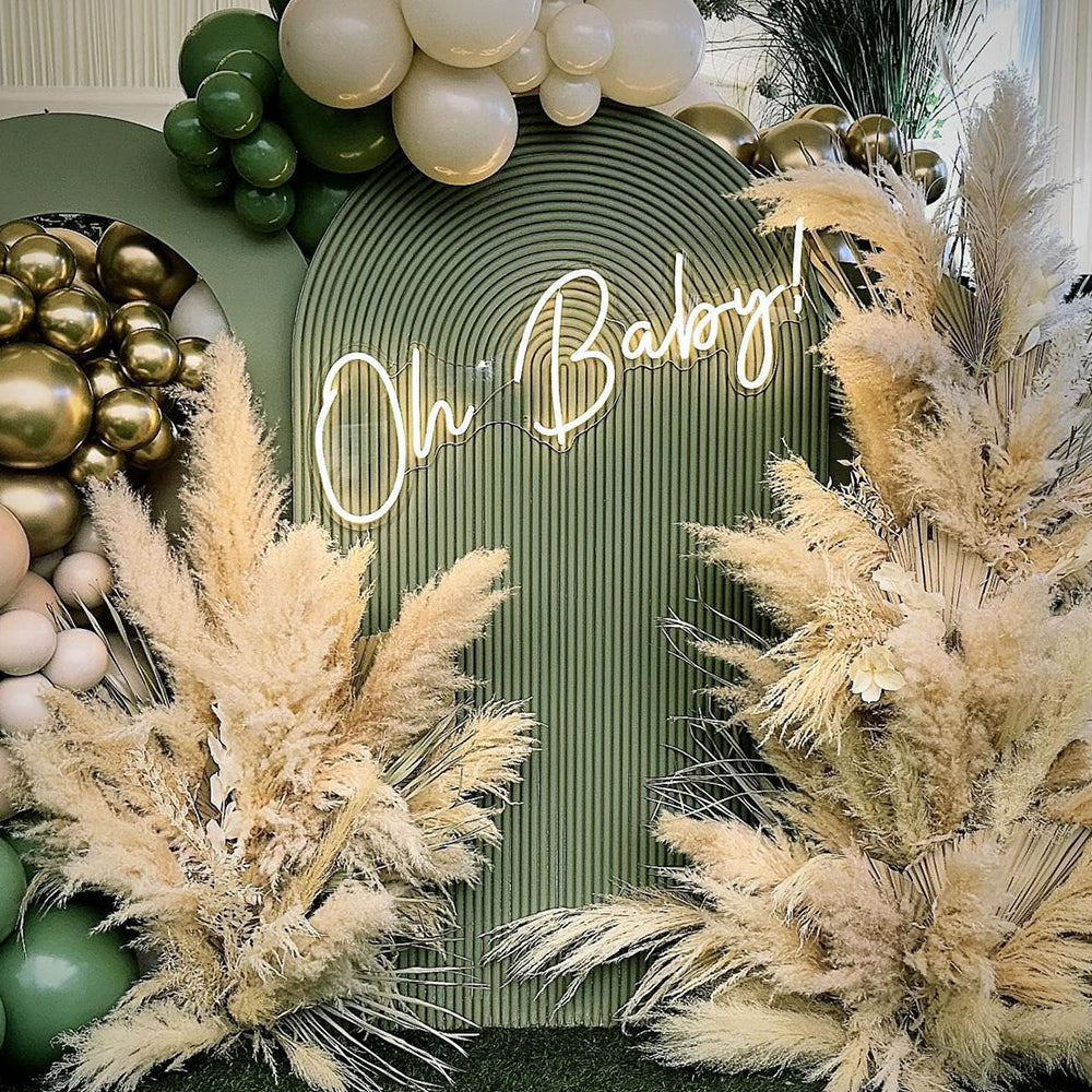 Oh Baby Sign for Backdrop, Oh Baby Light Up Sign for Baby Shower, Gender Reveal Party