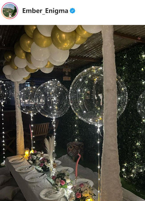 Reusable LED Balloons for Weddings & Birthdays