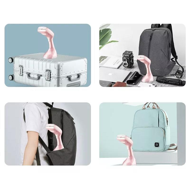Portable Steam Iron | Easy and Fast Ironing Steamer for Clothes, Portable Handheld Garment Fabric Wrinkles Remover - Lasercutwraps Shop