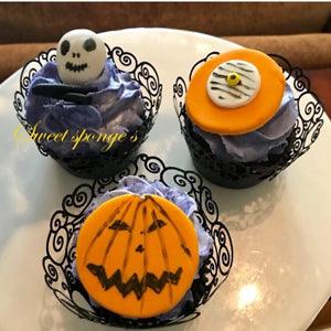 100 Pack Cupcake Wraps Filigree Artistic Bake Cake Paper Cup Little Vine Laser Cut Liner Baking Cups - Lasercutwraps Shop