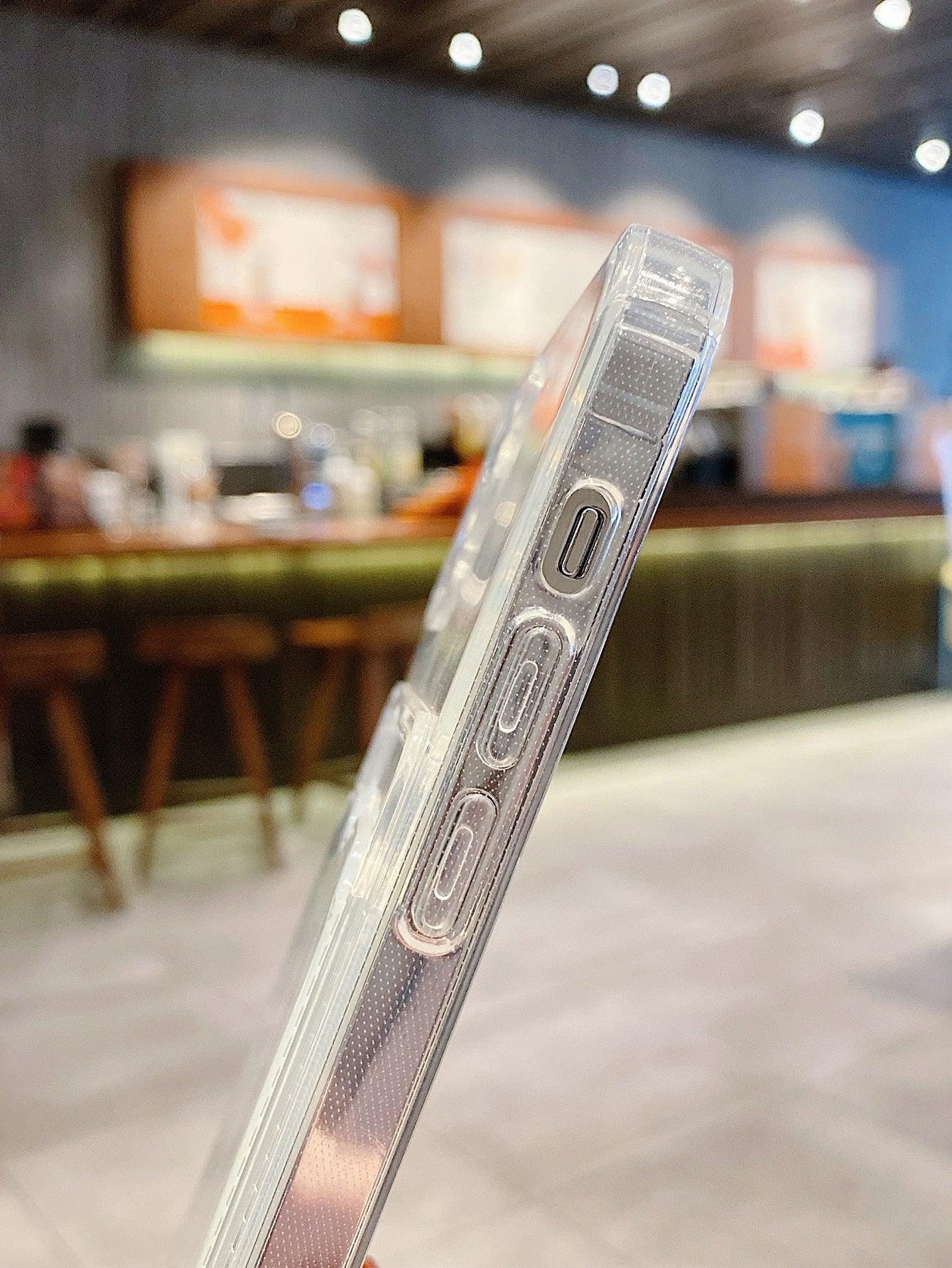 Clear Phone Case With Card Slot - Lasercutwraps Shop