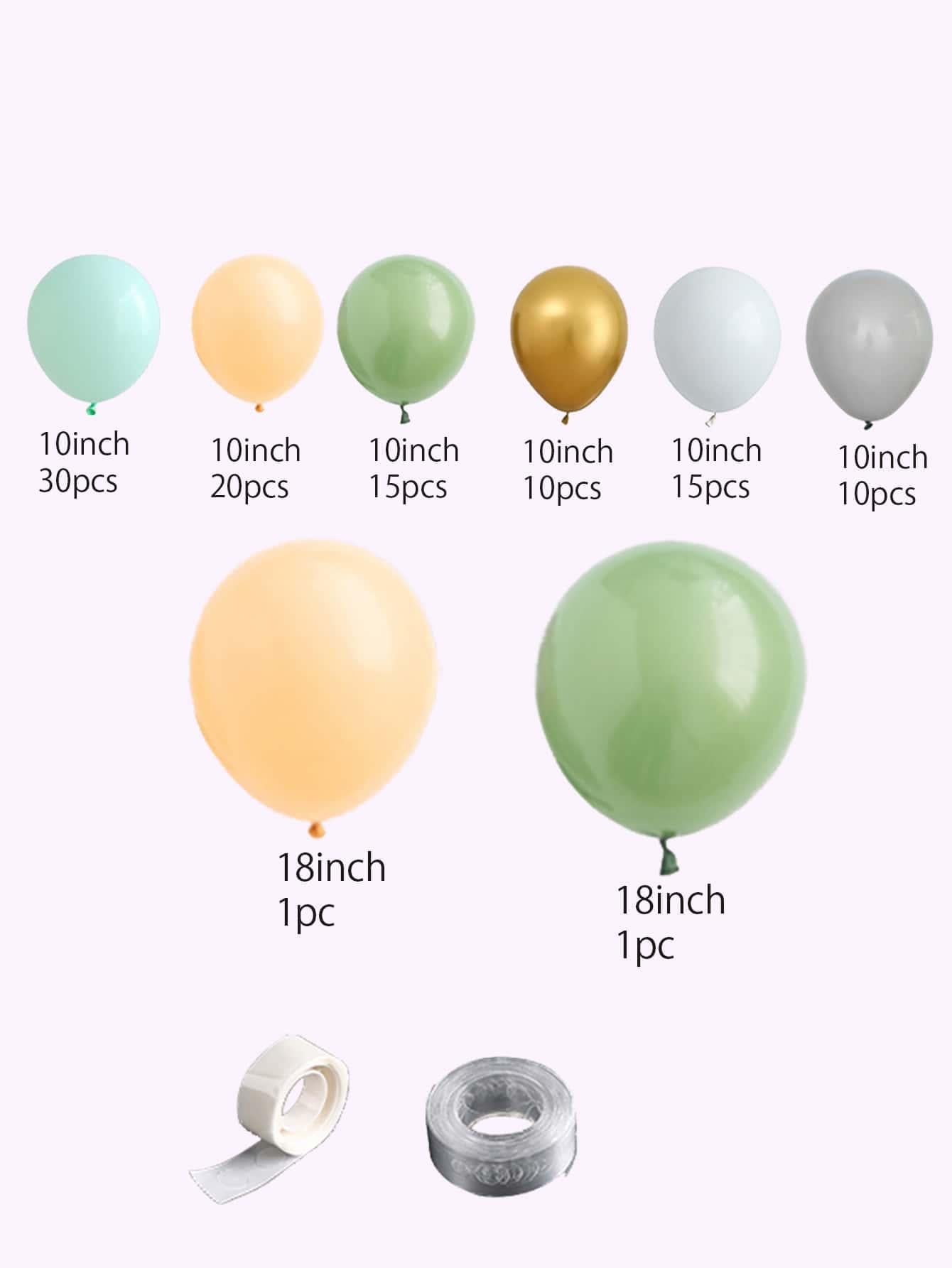 104pcs Decorative Balloon Garland - Lasercutwraps Shop