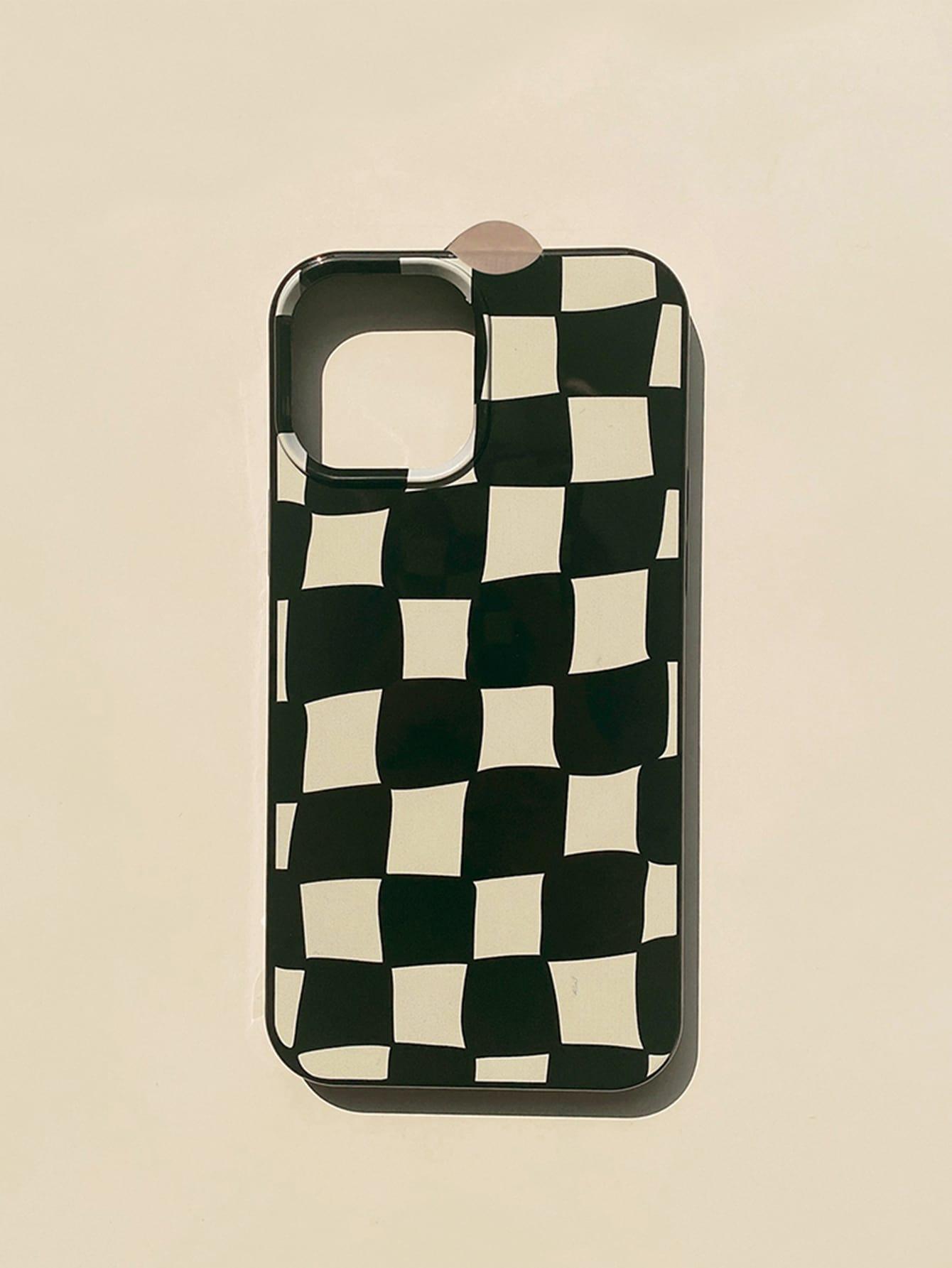Twisted Checkered Phone Case - Lasercutwraps Shop