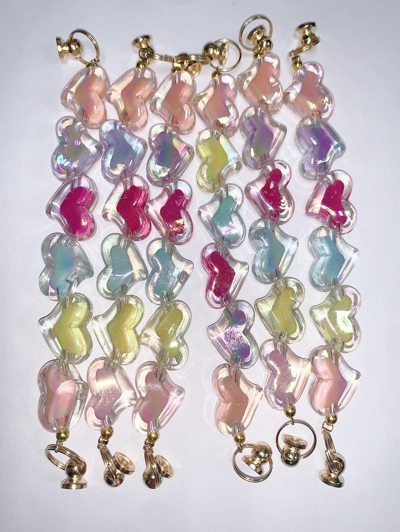 Colored Beaded Hand Strap Phone Case - Lasercutwraps Shop