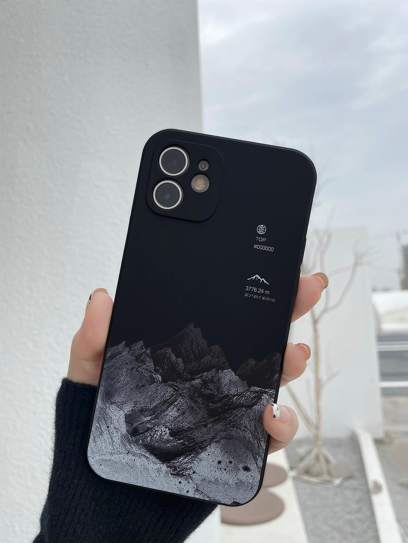 Mountain Print Phone Case - Lasercutwraps Shop