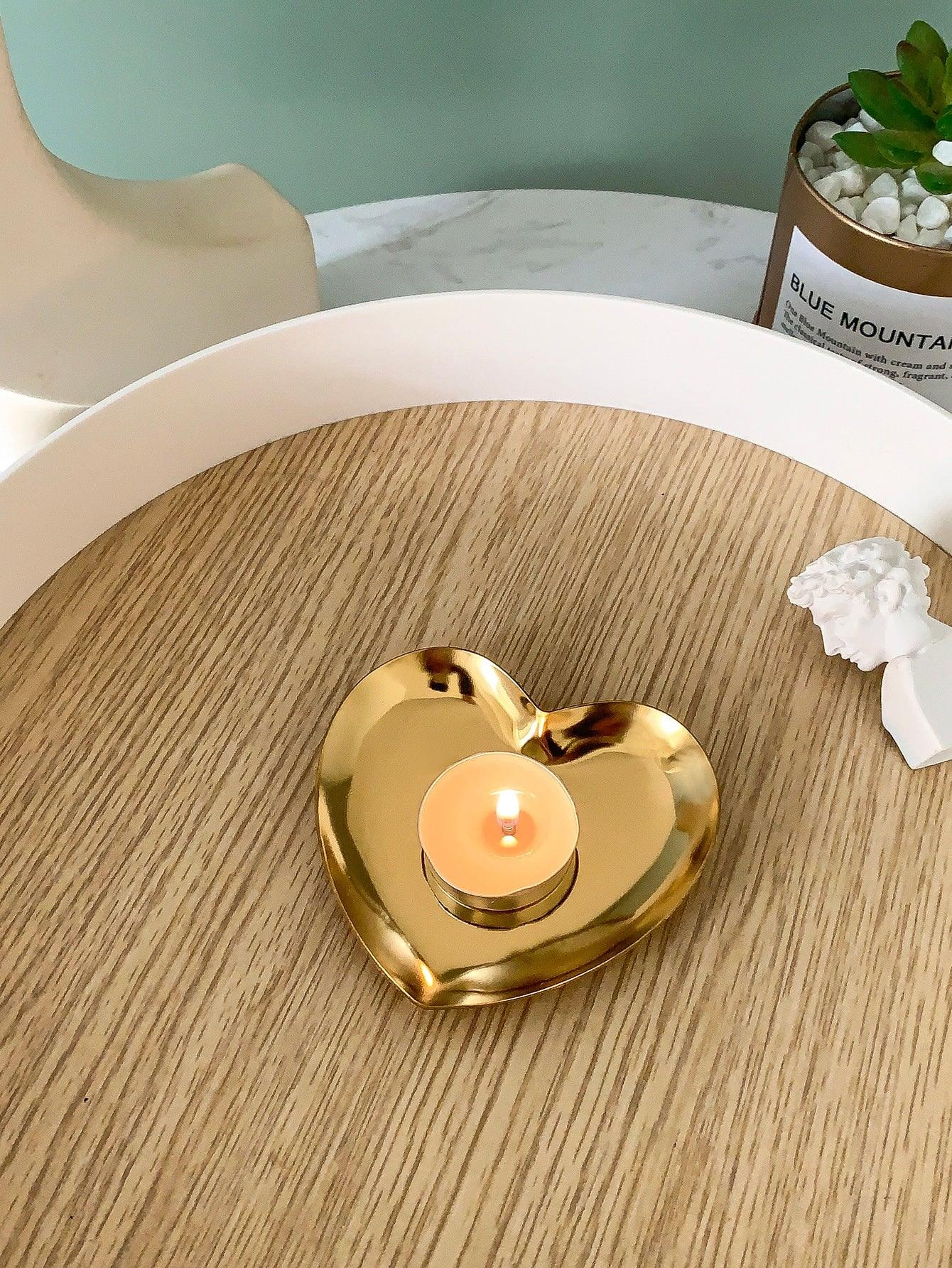 Heart Shaped Candle Holder - Lasercutwraps Shop
