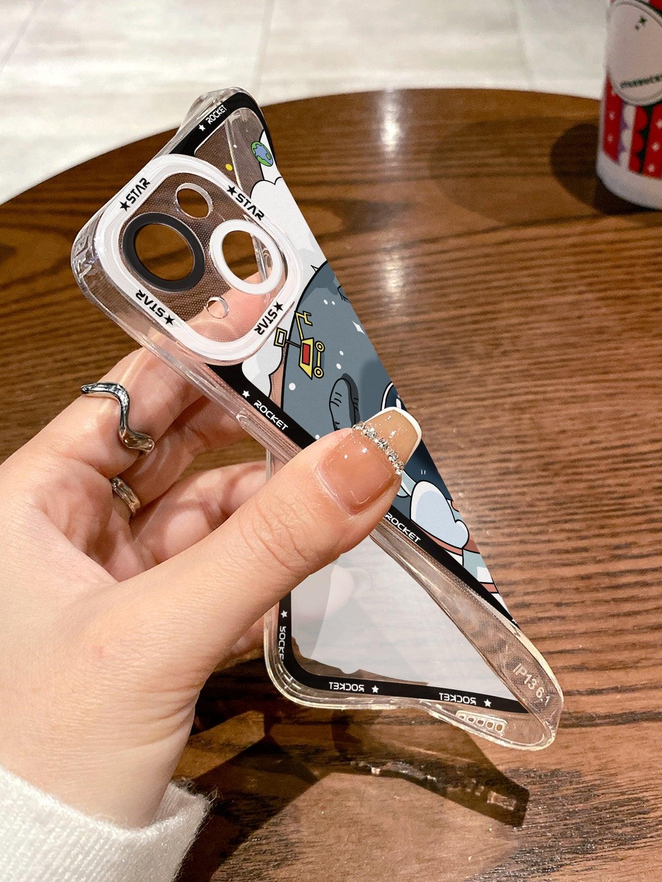 Astronaut Pattern Phone Case - Lasercutwraps Shop