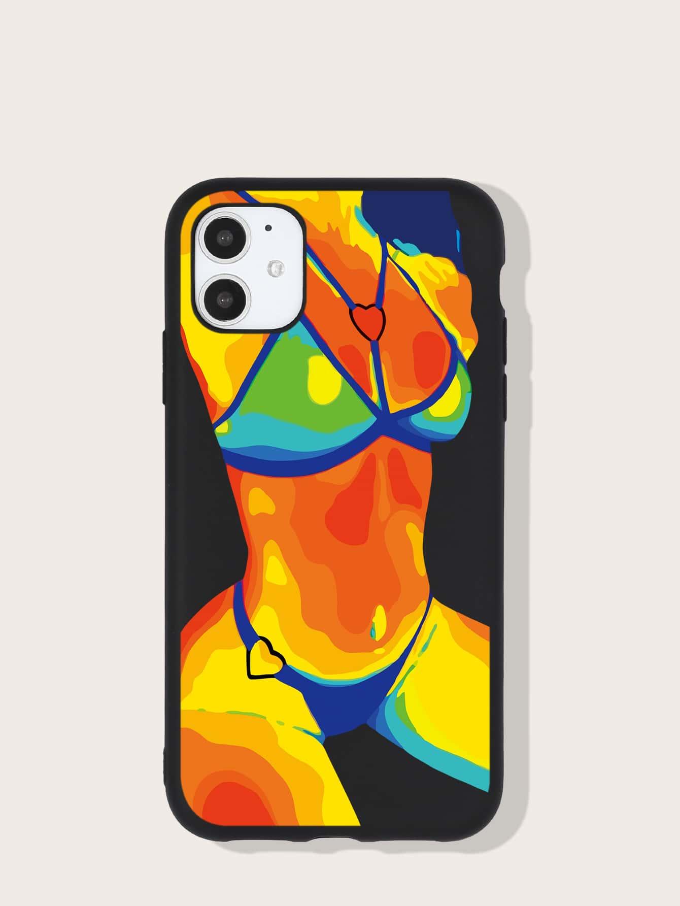 Figure Graphic Phone Case – Lasercutwraps Shop Figure Graphic Phone Case – Lasercutwraps Shop