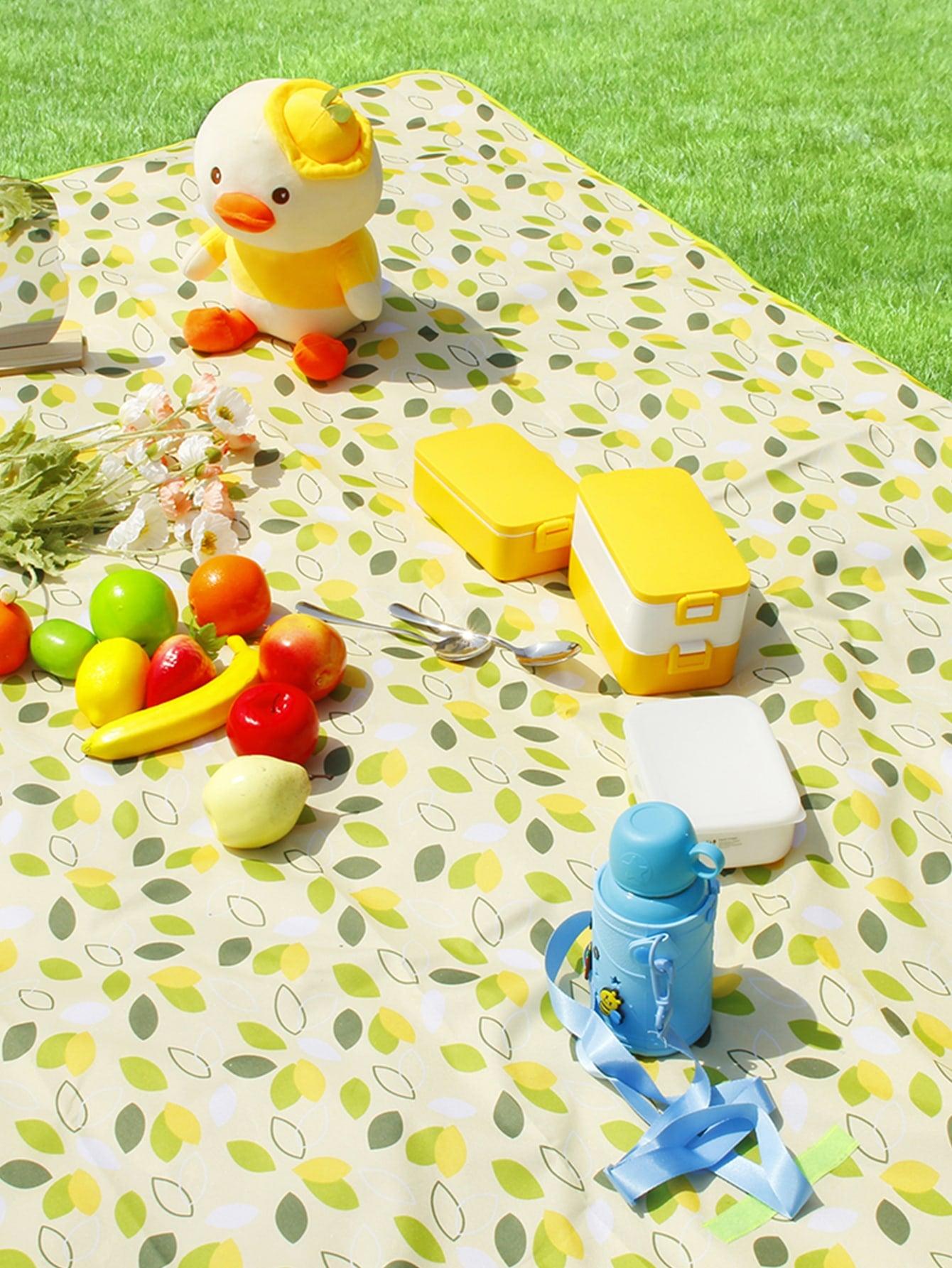 Leaf Print Outdoor Waterproof Picnic Mat - Lasercutwraps Shop