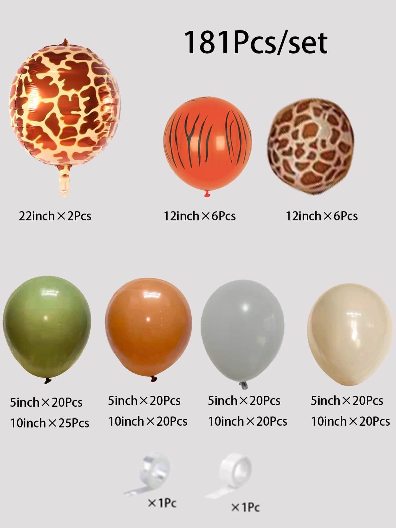 181pcs Mixed Color Balloon Garland Set - Lasercutwraps Shop