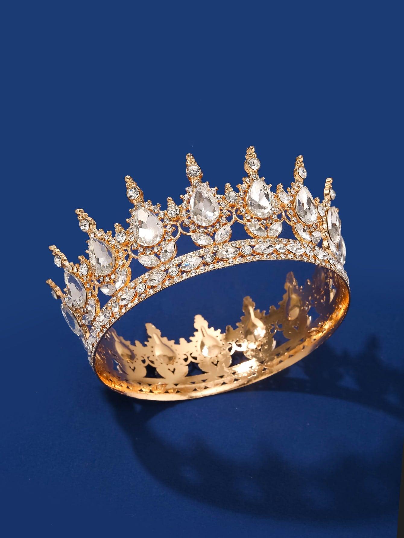 Rhinestone Decor Bridal Crown - Lasercutwraps Shop