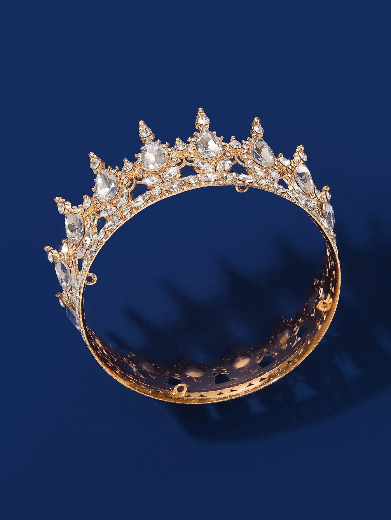 Rhinestone Decor Bridal Crown - Lasercutwraps Shop
