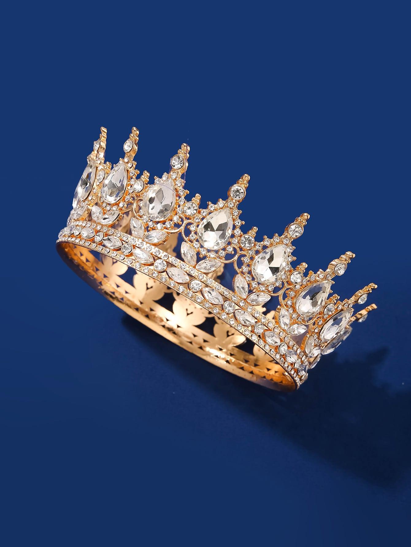Rhinestone Decor Bridal Crown - Lasercutwraps Shop