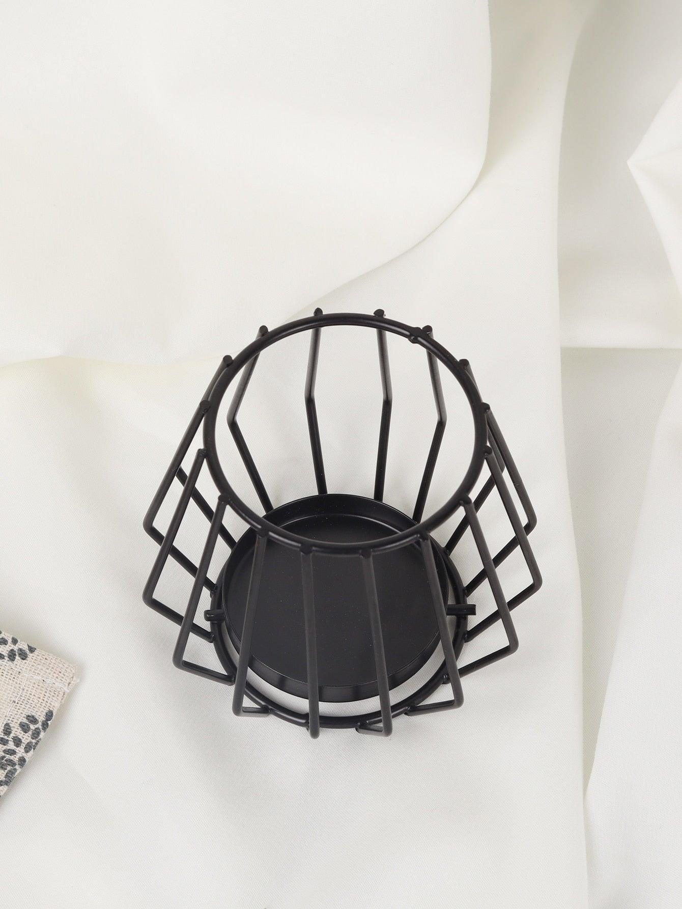 1pc Geometric Shaped Hollow Out Candle Holder - Lasercutwraps Shop