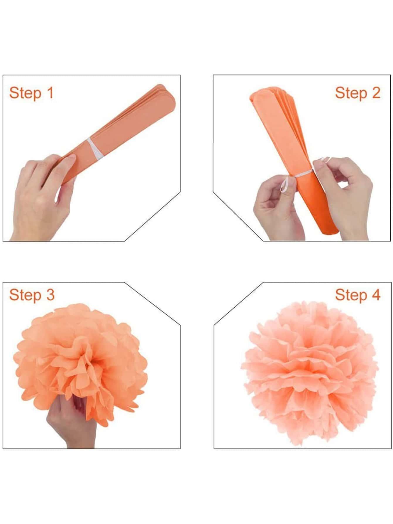 43pcs Christmas Party Garland & Pom Pom Flower & Paper Lantern & Balloon Set - Lasercutwraps Shop