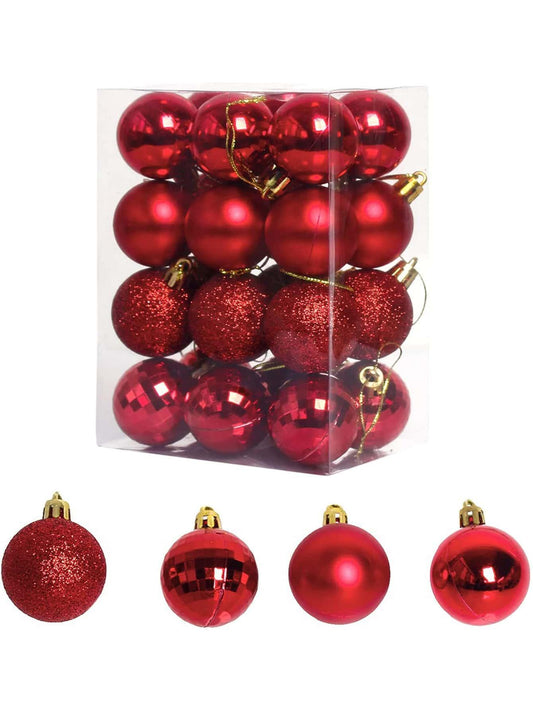 24pcs Christmas Tree Decorative Ball - Lasercutwraps Shop