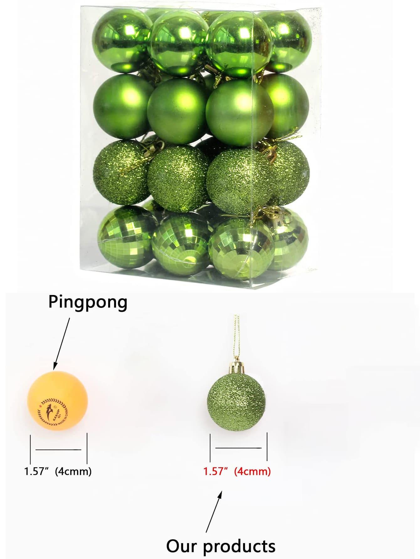 24pcs Christmas Tree Decorative Ball - Lasercutwraps Shop