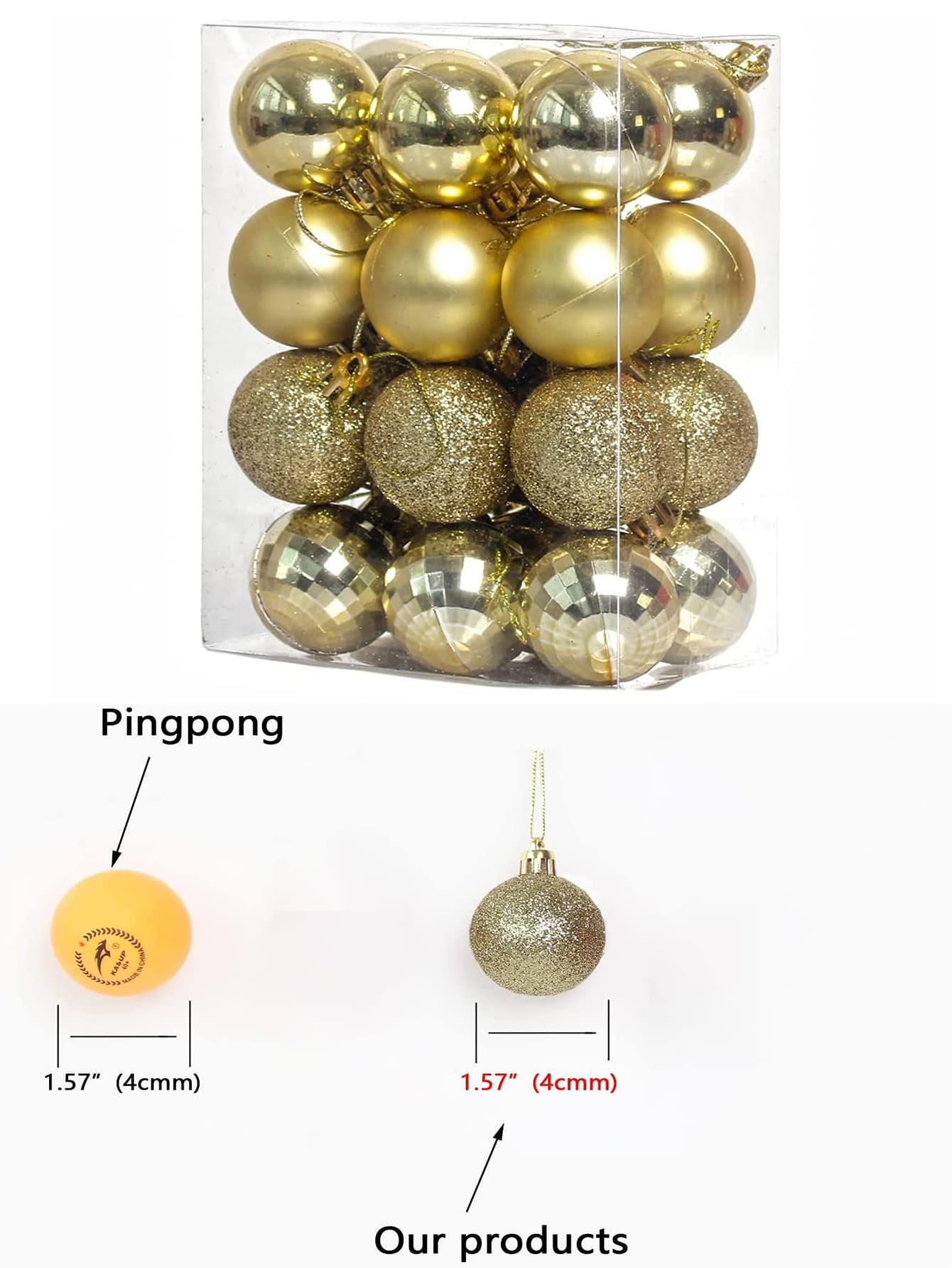 24pcs Christmas Tree Decorative Ball - Lasercutwraps Shop