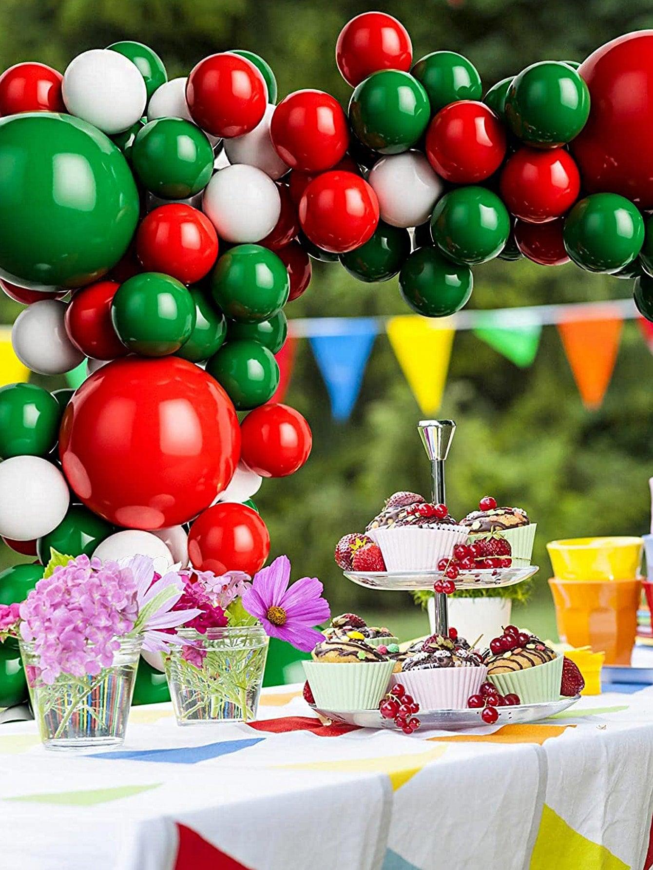 127pcs Christmas Party Decorative Balloon Arch Kit - Lasercutwraps Shop
