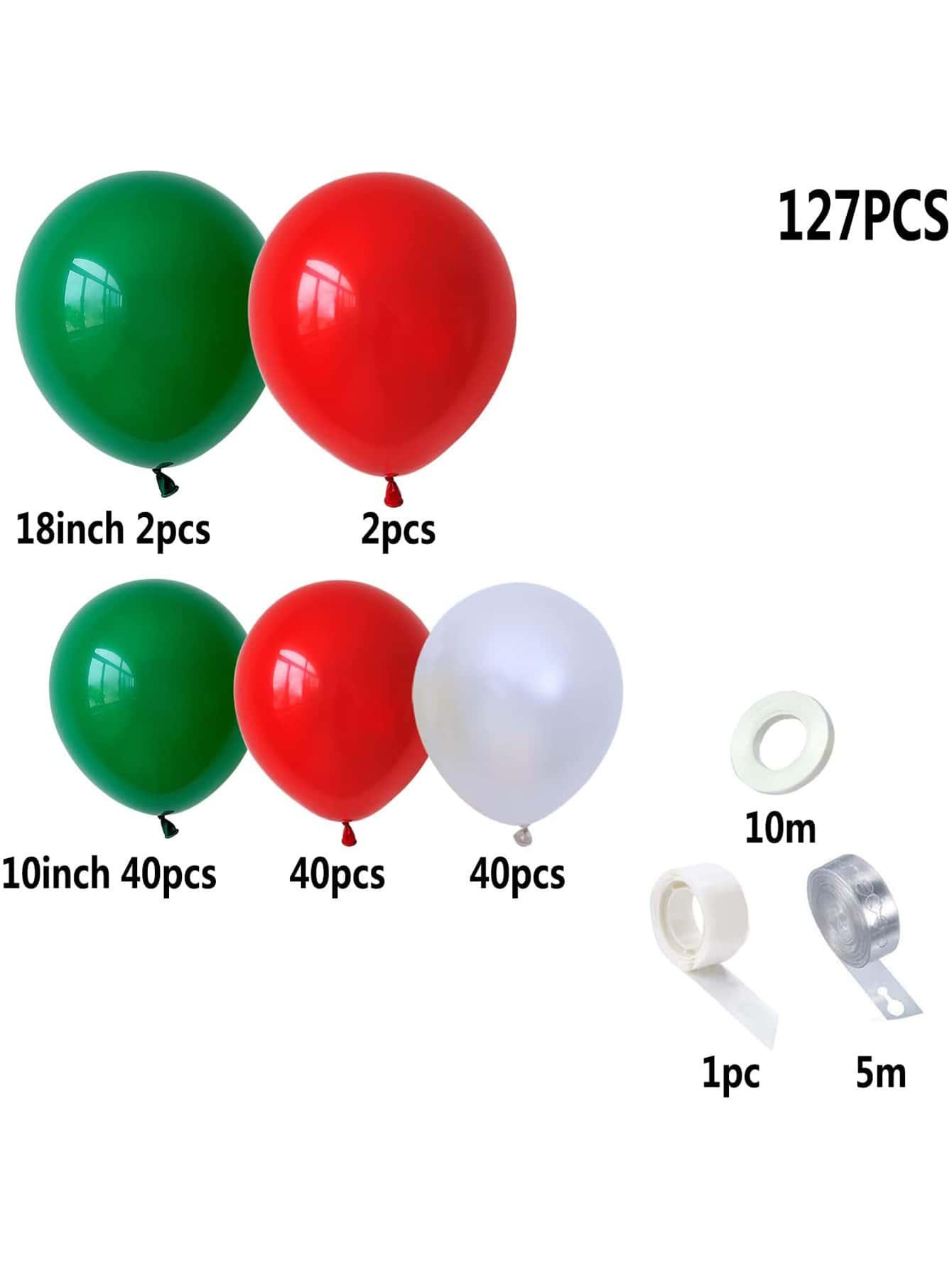 127pcs Christmas Party Decorative Balloon Arch Kit - Lasercutwraps Shop