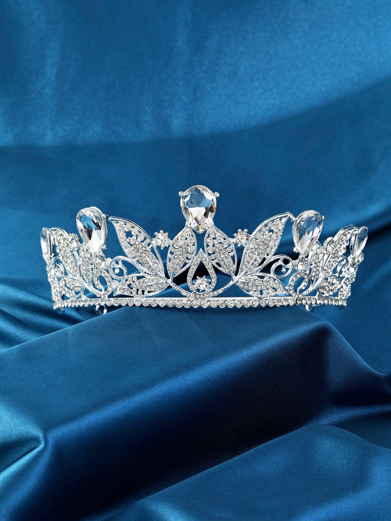 Rhinestone Decor Bridal Headband - Lasercutwraps Shop