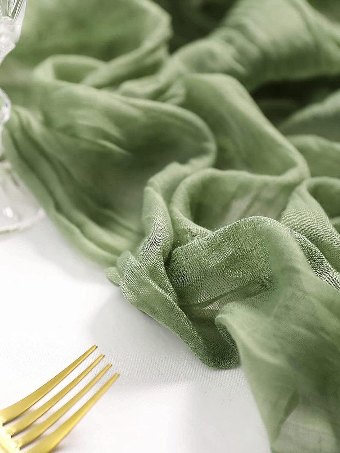 5pcs 90*180cm Solid Color Pleated Table Flag Wedding Birthday Party Holiday Festival Table Runner Decoration - Lasercutwraps Shop