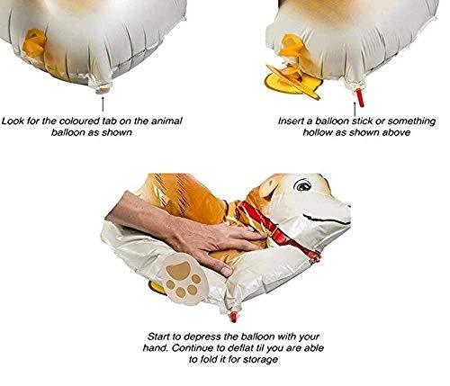 6pcs Walking Farm Animal Balloon for Kids Birthday Party Décor - Lasercutwraps Shop