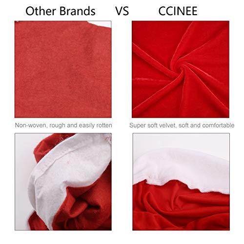 4pc Red Hat Dining Chair Slipcovers,Christmas Chair Back Covers Kitchen Chair Covers for Christmas Holiday Festival Decoration - Lasercutwraps Shop