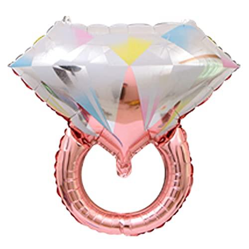 Rose Gold Bridal Shower Balloons Bachelorette Party Decorations Engagement Party Decorations - Lasercutwraps Shop