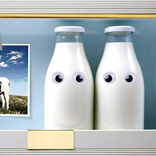 500 Pieces 6mm -12mm Black Wiggle Googly Eyes with Self-Adhesive - Lasercutwraps Shop