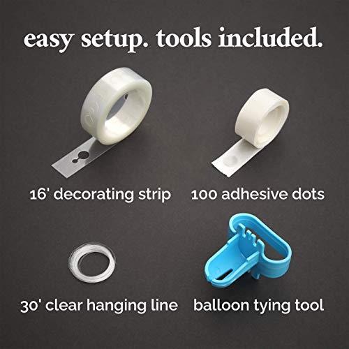 102pcs Rainbow Balloon Arch & Garland Kit | Birthday Party Decorations, Baby Shower - Lasercutwraps Shop