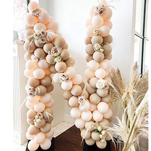 Blush Ivory Balloons Garland Kit Rose Gold Metallic Balloons Arch kit for Kids Adult Birthdays Weddings Receptions Decoration - Lasercutwraps Shop