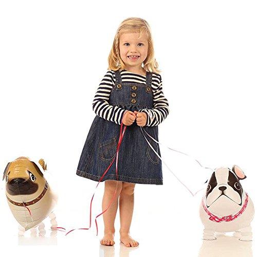 Walking Animal Balloons Pet Dog balloons - 6pcs Puppy Dogs Birthday Party Supplies Kids Balloons Animal Theme Birthday Party Decorations - Lasercutwraps Shop