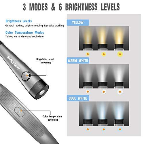 LED Neck Reading Light, Book Light for Reading in Bed - Lasercutwraps Shop