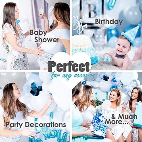 104PCS Baby Shower Decorations for Boy Party Decoration and Balloon Arch - Lasercutwraps Shop