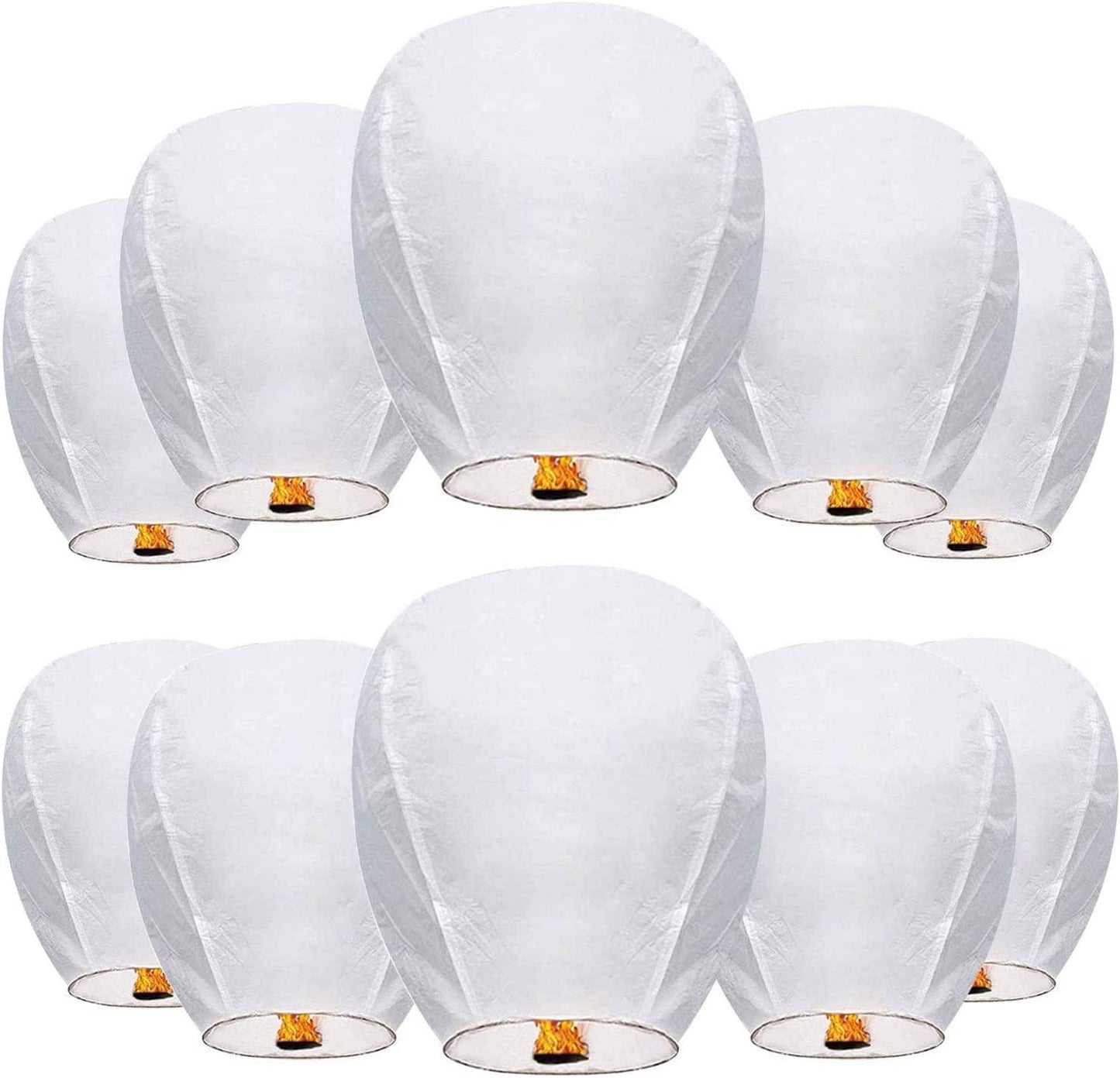 Sky Lanterns Paper Lanterns Wishing Chinese Lanterns for Wedding Send off Party Celebrations Event and Festival - Lasercutwraps Shop