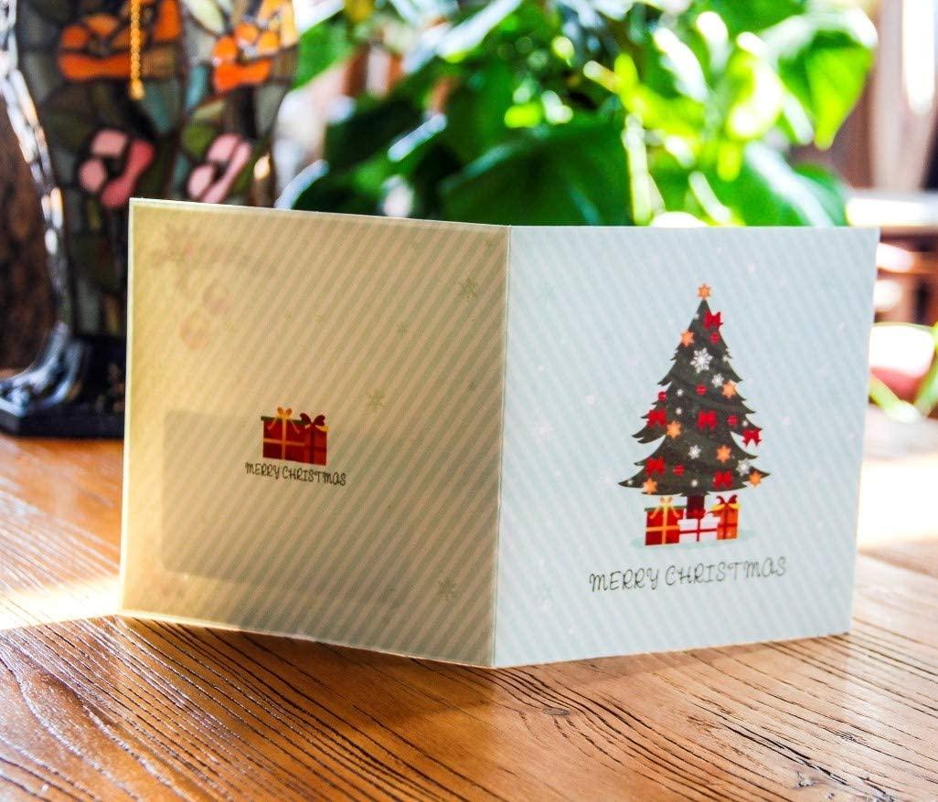 Pop Up Christmas Cards, 3D Pop up Birthday Card,Holiday Greeting Card for Kids Baby with Envelope - Lasercutwraps Shop