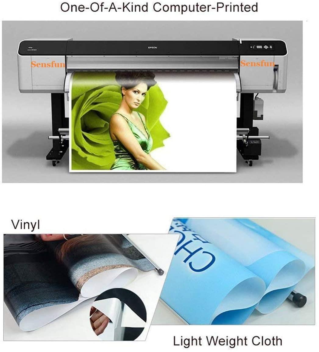 Happy Birthday Party Backdrop Banner for Men Women Black Gold Balloons Glitter Bokeh Spots Photography Background Backdrop - Lasercutwraps Shop