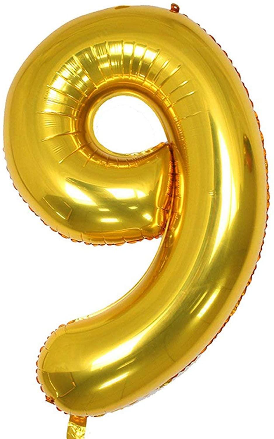 Gold Number 1 Balloon, 40 Inch - Lasercutwraps Shop