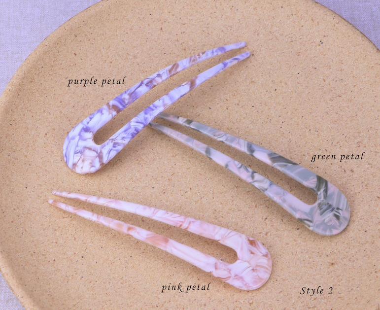 3 pcs Hair Pin U Pin Hair Fork Hair Comb Hair Stick, Tortoise Shell Acetate Resin Comb,Simple U Pin French Hair Pin Hair Clip - Lasercutwraps Shop