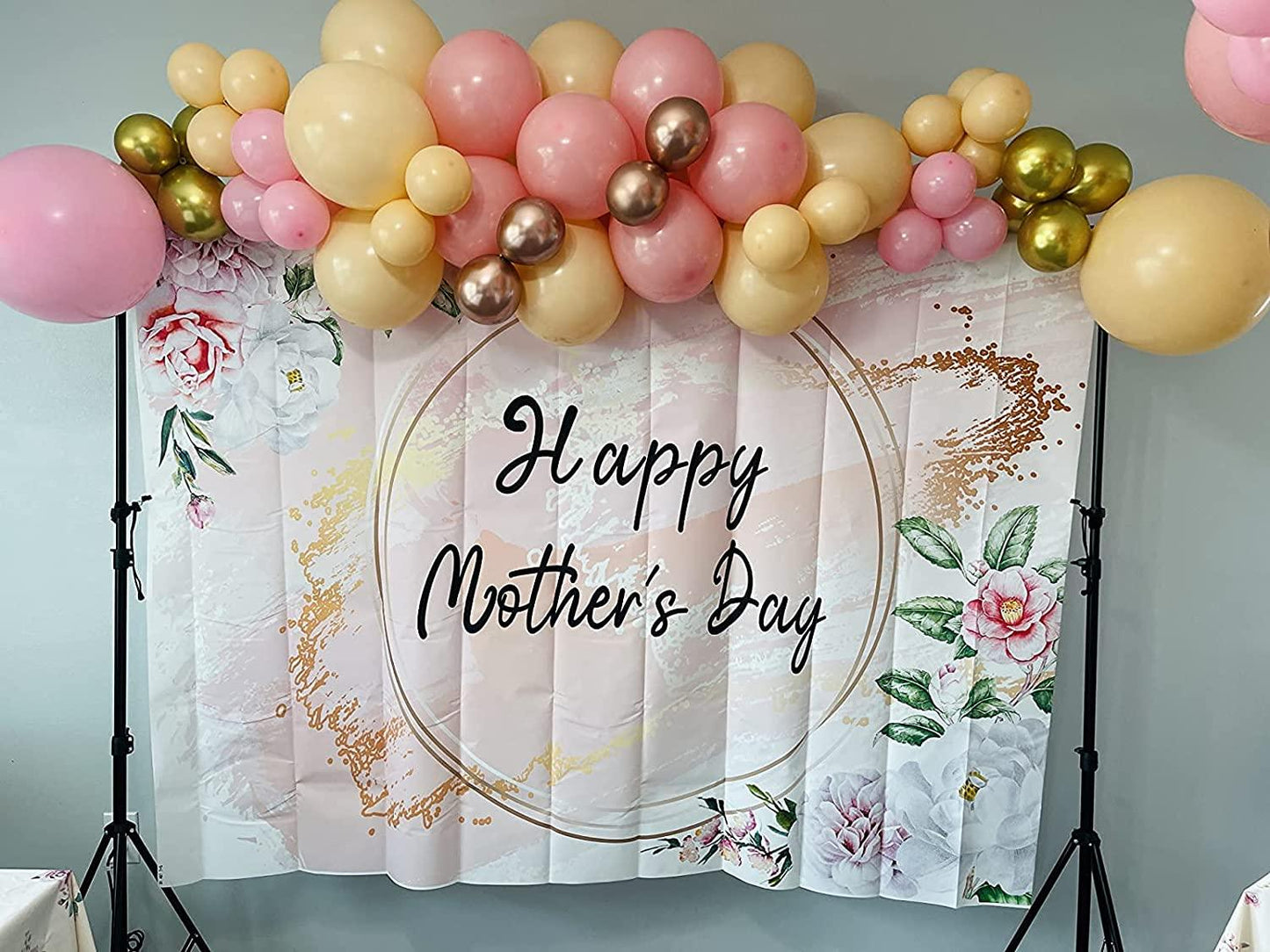 171pcs Rose Gold DIY Balloons Garland with Various Sizes Pink Blush White Balloons - Lasercutwraps Shop