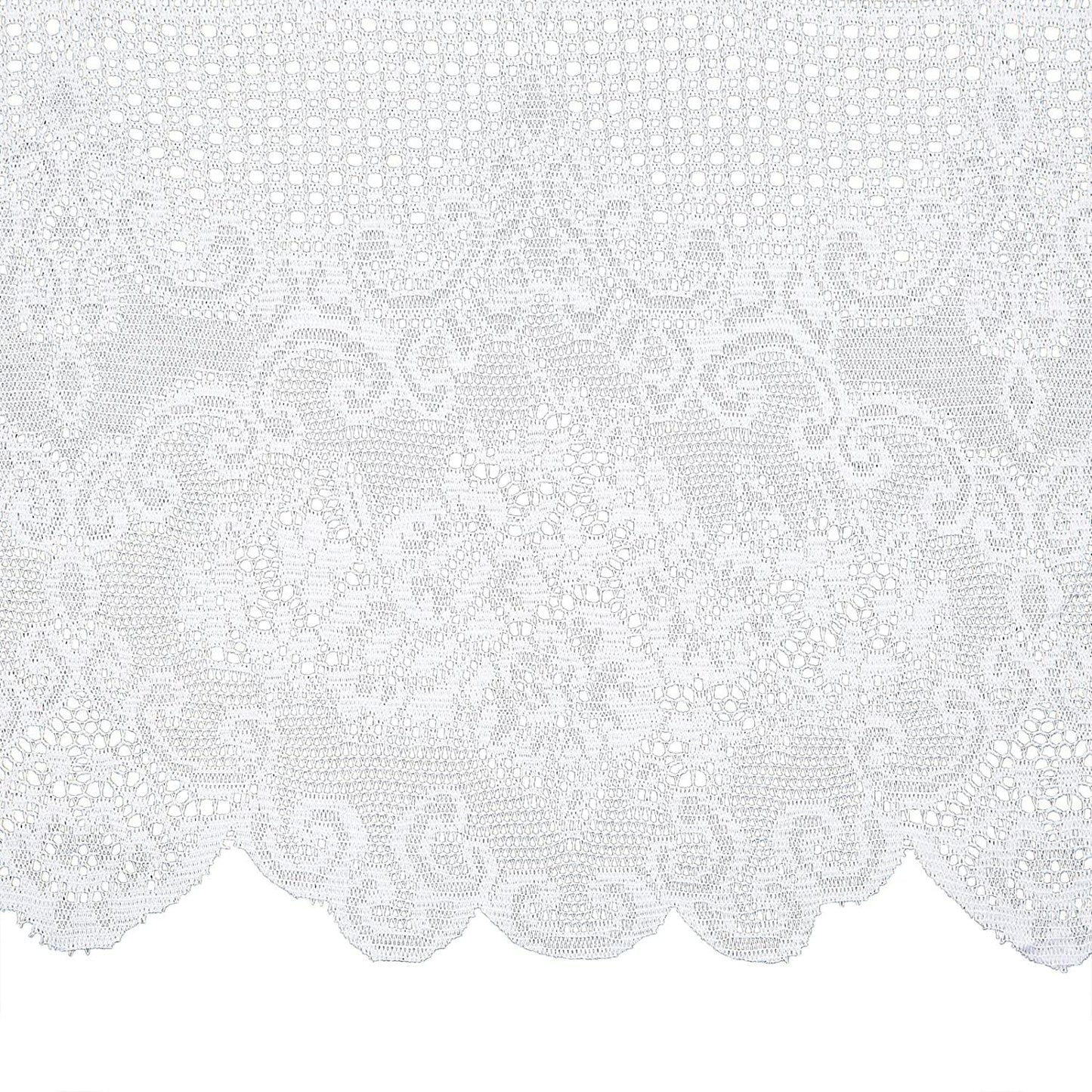 White Lace Tablecloth for Rectangular Tables, Vintage Style for Formal Dining, Dinner Parties, Wedding, Baby Shower (54 x 72 in) - Lasercutwraps Shop