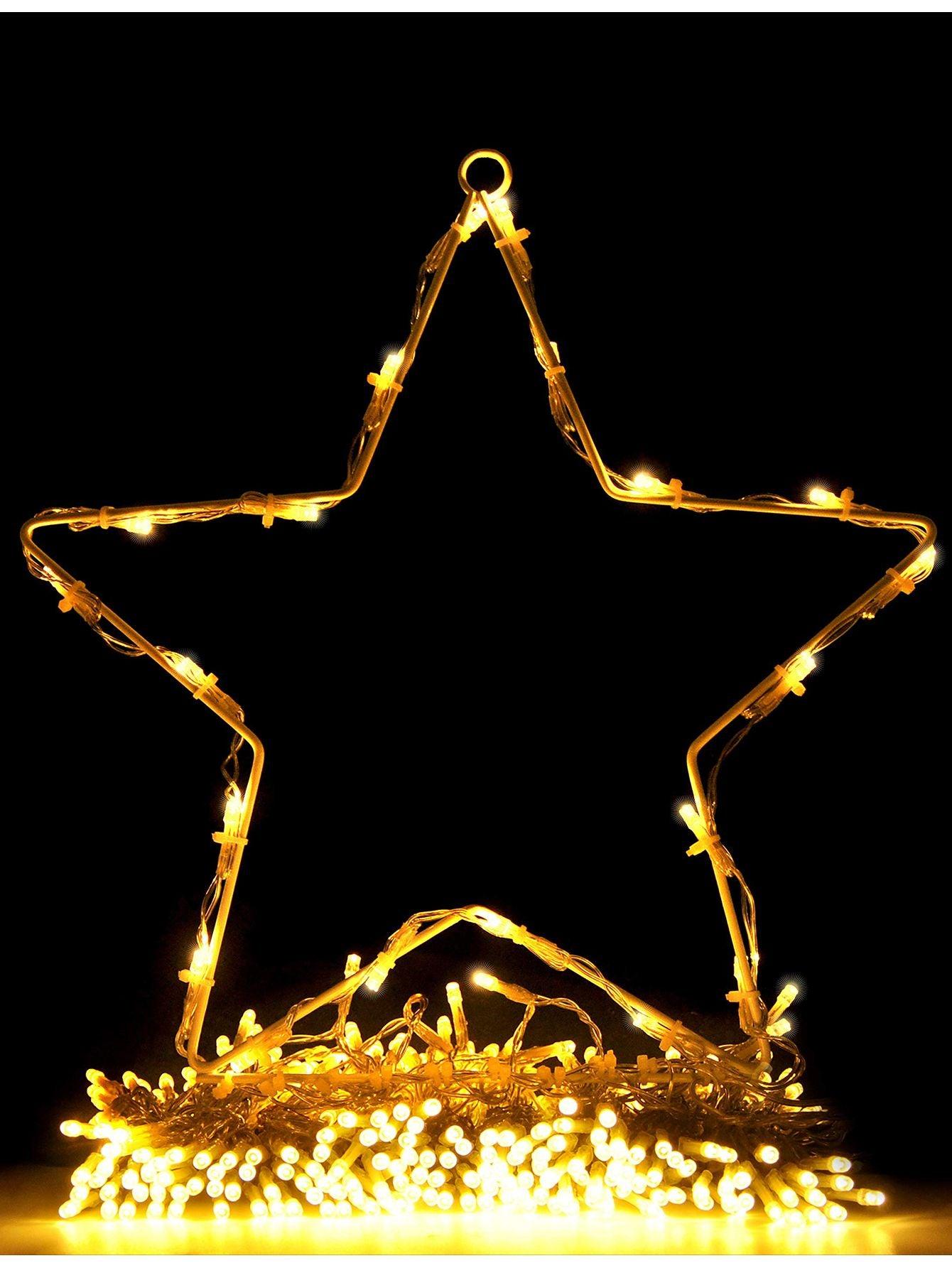 335LED Christmas Outdoor Star String Lights - Lasercutwraps Shop